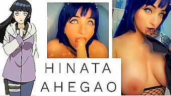 הציצים הגדולים וכישורי הפה של Hinata Ahegao - נובינה קוספליי נארוטו