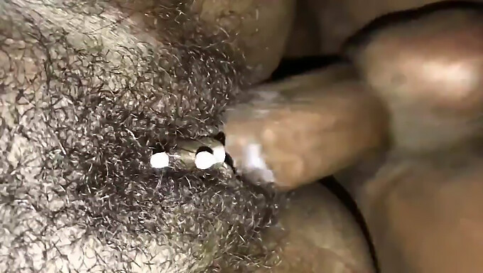 Acción De Creampie Con Una Gran Polla Negra