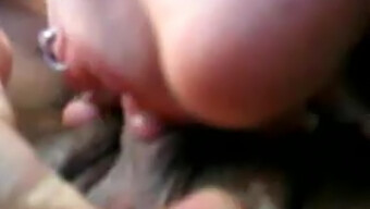 Amateur Loves Devouring A Big Clit In Close Up