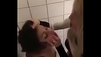 Mistress In Public: Bdsm Humiliation And Submission In A Bathroom